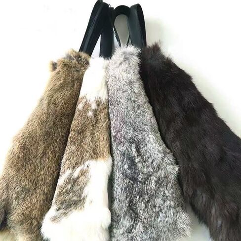 Rabbit Skin Dog Training Bite Cloth, Professional Bite-Resistant Training Toy, Multiple Colors, Stimulates Hunting Instinct (Large（19.6in）) in Saudi Arabia