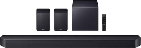 Samsung Q-Series Soundbar HW-Q990H 11.1.4ch with Wireless Subwoofer & Rear Speakers, Wireless Dolby Atmos, Q-Symphony, SpaceFit Sound Pro, Adaptive Sound, Game Mode Pro, Alexa Built-in (2026 Model) in Saudi Arabia