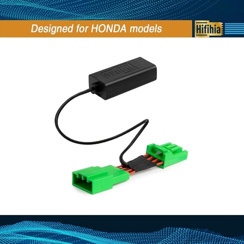 7-Pin Type Dash Cam Power Adapter for Honda (Ridgeline, Passport, Pilot, CRV, HRV, Insight, Odyssey, Clarity) & Acura (ILX, MDX). Connects to Rearview Mirror Plug & Play. in Saudi Arabia