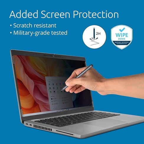 Kensington High Clarity Privacy Screen for 27 inch 16:9 Widescreen Monitor, Easy Installation Computer Privacy Filter for Desktop, 2H hardness Protection, Compatible with LG Samsung Dell, HC270A169A in Saudi Arabia