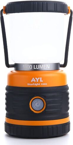 فانوس تخييم LED، مصباح LED يعمل بالبطارية 1800 لومن، 4 أوضاع لمصابيح التخييم، مصباح يدوي مثالي للإعصار، ضوء الطوارئ، العاصفة، انقطاع التيار الكهربائي، مجموعات النجاة، المشي لمسافات طويلة، صيد الأسماك، المنزل والمزيد in Saudi Arabia