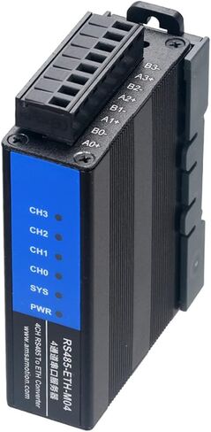 RS485-ETH-M04 Industrial-Grade Four-Serial Device Server Ethernet to RS232/485/422-ETH Internet of Things Communication in Saudi Arabia