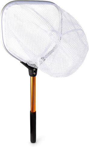 UMT Livewell Bait Net – 8" Deep Mesh Hoop, 12" Non-Slip Foam Grip Handle – Saltwater & Freshwater Fishing in Saudi Arabia