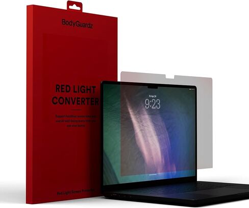 BodyGuardz Red Light Converter for MacBook – Passive Red Light Filter, Promotes Healthier Eyes & Skin, Reduces Eye Strain, Easy Install (MacBook Pro 14-in (M5 / M4 / M3 / M2)) in Saudi Arabia