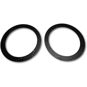 1 Pair - 8" Speaker Subwoofer Depth Spacers/Extension Rings/Extender/Stackable - SPKBRK019 (1/4" Thick) in Kuwait