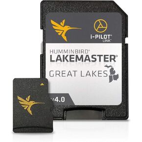 Humminbird LakeMaster Great Lakes Edition Digital GPS Lake Maps, Micro SD Card, Version 4 in Kuwait