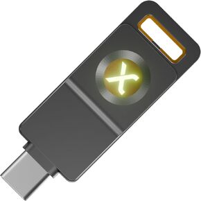 SecuX PUFido® Drive Clife Key USB C Security Key with PUF Technology and Built in Flash Drive, FIDO2 U2F Certified Hardware Rooted Unclonable Security for Passwordless Login and 2FA Authentication (1) in Kuwait