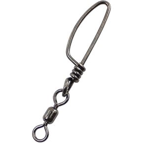 Stainless Steel Crane Swivel with Tournament Snap | Saltwater Fishing Snap Swivel 10 Pack in Saudi Arabia
