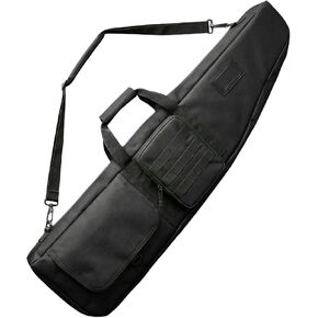 Tactical Single Rifle Case for 38/42/44 Inch, Soft Gun Bag with Lockable Zippers, Ammo Mag & Molle Pockets, Dual Carry Handles & Removable Shoulder Strap for Hunting, Travel or Range Storage in Saudi Arabia
