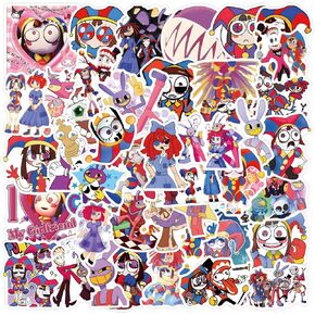 100Pcs The Amazing Digital Circus TADC Stickers | Waterproof Vinyl Decals for Laptop, Water Bottle, Journal, Phone Case, Scrapbook, Skateboard in Kuwait