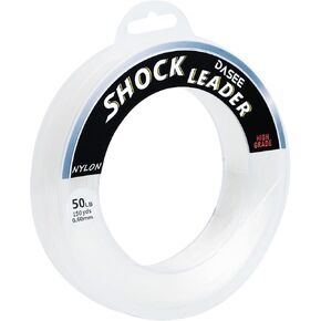 Big Game Monofilament Leader Line 20–100LB, 150YDS, Fishing Line, Abrasion Resistant Leader Material for Saltwater Big Game & Freshwater Fishing in Saudi Arabia