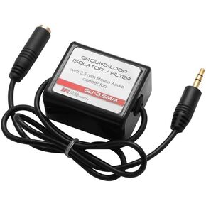 Hall Technologies GLI-35MM (عازل وفلتر بحلقة أرضية للصوت الاستريو مع موصلات 3.5 مم) in Kuwait