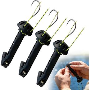 Fly Fishing Magnetic Fly Threader, Fishing Accessory to Easy Rig Small Flies Fly Tying Tool, Universal Tippet Threader Knot Helper, Fits Most Hooks Tippets & Fly Styles in Saudi Arabia