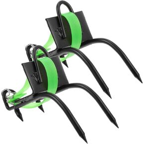 Generic Non-Slip Tree Climbing Spikes: Adjustable Claw Style Equipment Sturdy Material Suitable for Tree Climbing and Outdoor Activities in Kuwait