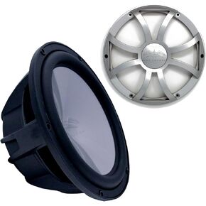 Wet Sounds REVO12HPS4-B مضخم صوت ريفو عالي الطاقة 12 بوصة مع شواية - مضخم صوت أسود وشواية XS فضية in Kuwait
