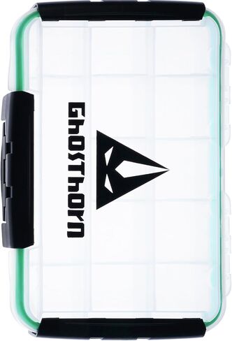 Ghosthorn Fishing Tackle Box, Waterproof 3600 and 3700 Tackle Trays, Plastic Tackle Box Organizer with Removable Dividers Storage Lure Box for Lures 2 Pack (3600 * 2) in Saudi Arabia
