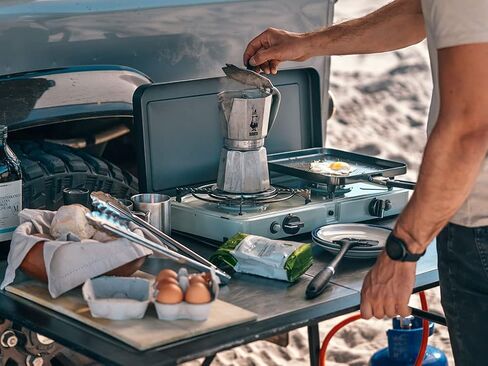 Front Runner 2 Cook 3 Pro Deluxe/محمول 3 قطع/شواية غاز/طباخ تخييم من CADAC in Kuwait