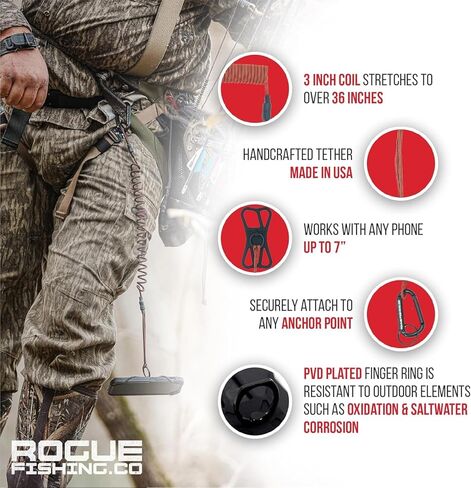 Rogue Fishing Co. The Protector Phone Tether - Phone Leash in Kuwait
