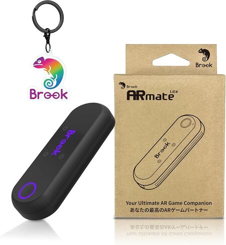 Brook AR Mate Lite Auto Catcher for Pokémon GO, Mini Bluetooth Auto Catch & Auto Spin Device, Smart Roaming GPS Walker for AR Games, Portable Auto Catcher Accessory with App Control for iOS in Saudi Arabia