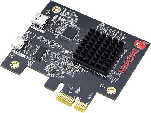 بطاقة D DICHEN 100T DMA: USB - C عالي السرعة، متوافق مع MemProcFS/PCILeech بدون خياطة، أداء FPGA عالي. (PCIe x1، 400 ميجابايت/ثانية)، مدعوم بشرائح FTDI/XC7A100T لمعالجة البيانات بكفاءة. in Kuwait