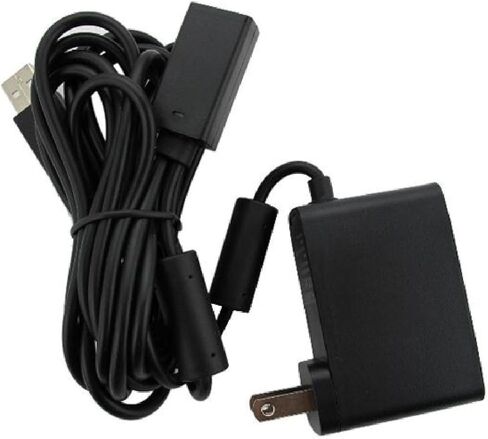 مايكروسوفت اكس بوكس ​​360 كينيكت الاستشعار USB محول التيار المتردد سلك كابل التيار الكهربائي in Kuwait