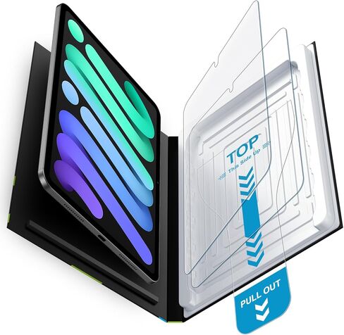 Mothca 2 Pack Matte Glass Screen Protector for iPad Mini 7 (A17 Pro) 2024 & Mini 6 2021 8.3 Inch with Quick Installation Tray, Anti-Glare & Anti-Fingerprint Tempered Glass for iPad Mini 7th & 6th Gen in Saudi Arabia