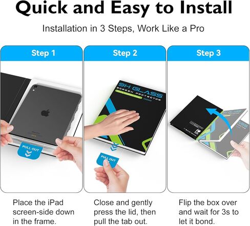 Mothca 2 Pack Matte Glass Screen Protector for iPad Mini 7 (A17 Pro) 2024 & Mini 6 2021 8.3 Inch with Quick Installation Tray, Anti-Glare & Anti-Fingerprint Tempered Glass for iPad Mini 7th & 6th Gen in Saudi Arabia