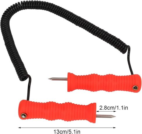 Keenso Ice Picks Kit, Ergonomic ABS Handles and Stainless Steel Ice Awls for Fishing and Skiing Emergency Tools in Saudi Arabia