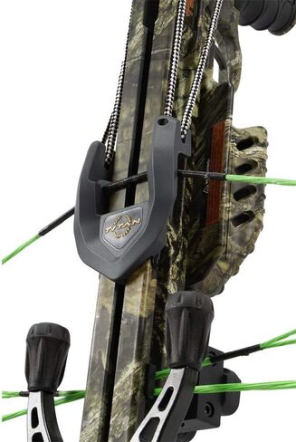 Titan SlideGuide Crossbow Sled من شركة Allen - يناسب معظم الأقواس التقليدية والمنحنية - دليل السكة ذاتية المحاذاة - يقلل من جهد التصويب - مقابض السيليكون - يصل وزنها إلى 185 رطلاً. - أسود in Kuwait