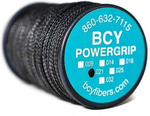 BCY Black Powergrip Archery Bow String Serving .018 in Saudi Arabia
