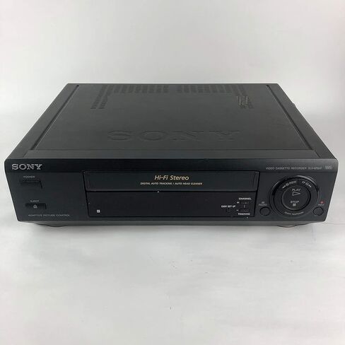 Sony SLV-675HF Video Cassette Recorder Player VCR w/ Hi Fi Stereo (Renewed) in Saudi Arabia