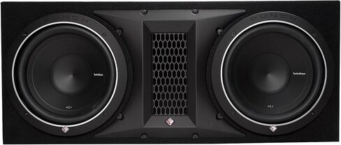 حاوية محملة مزدوجة Rockford Fosgate P1-2X10 مقاس 10 بوصات متوافقة مع مضخم الصوت ACS-1000D in Saudi Arabia