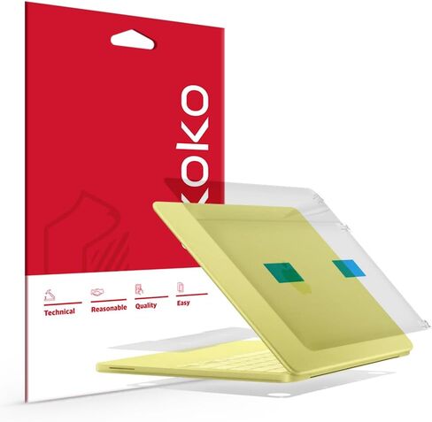 skoko Invisible Matte Transparent Skin Compatible with MacBook Neo 13 Inch Model A3404 Top & Bottom & Palmrest & Trackpad, Similar to Screen Protector TPU, Film Cover in Saudi Arabia