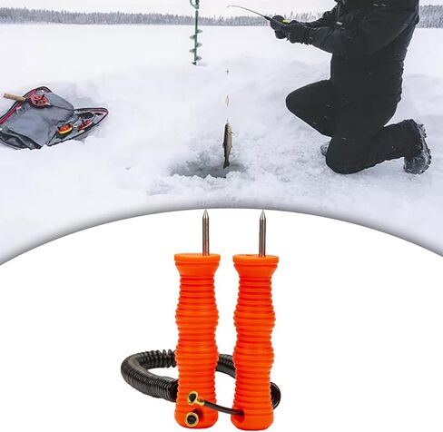 Vaveren Retractable Ice Picks Sturdy for Walking on Ice Skating Outdoor Accessories in Saudi Arabia