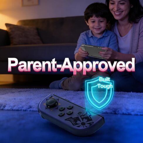 وحدات تحكم التبديل MunyLazy، استبدال Joy Remote Con اللاسلكية للتبديل 1 OLED Lite، عصا التحكم بتأثير Hall No Drift، لعب لمدة 20 ساعة، HD Rumble، تحكم جيروسكوبي، بدون NFC، رمادي رائع جدًا in Kuwait
