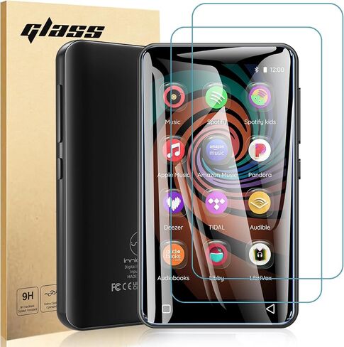 ottpluscase 2 حزمة لinnioasis G1 G3 Mp3 لاعب حامي الشاشة، 9H الزجاج المقسى حامي الشاشة HD واضح التغطية الكاملة المضادة للخدش المضادة لبصمات الأصابع فقاعة الحرة لinnioasis G1 G3 مشغل Mp3 in Kuwait