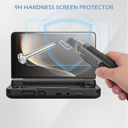 واقيات الشاشة المتوافقة مع AYN Thor/Thor Pro، 6 عبوات بديلة من الزجاج المقسى بصلابة 9H، أفلام مضادة لبصمات الأصابع ومضادة للوهج in Kuwait