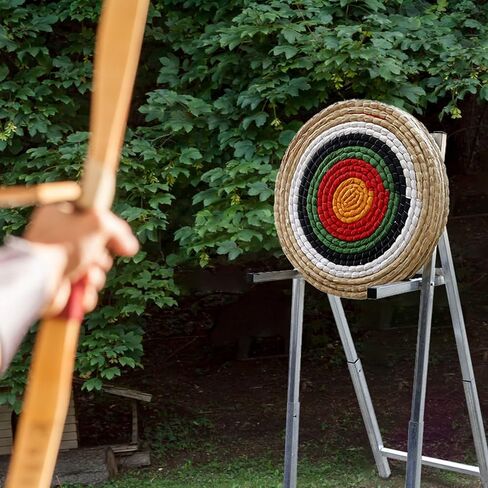 Archery Target Stand for Bag & Straw Archery Targets 3 or 5 Layer, Portable & Foldable Archery Target Stand for Backyard/Indoor Archery Practice in Saudi Arabia