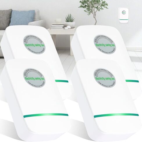 Stopwatt SmartPlug Device, Stop Watt Device Plug-in for Home & Office US Plug 90V-250V 30KW 4 Pack in Saudi Arabia