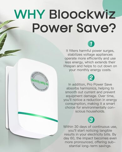 Stopwatt SmartPlug Device, Stop Watt Device Plug-in for Home & Office US Plug 90V-250V 30KW 4 Pack in Saudi Arabia