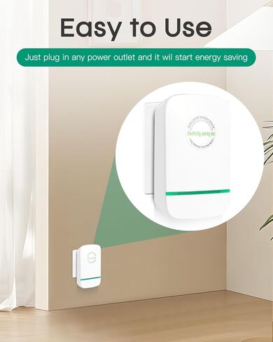Stopwatt SmartPlug Device, Stop Watt Device Plug-in for Home & Office US Plug 90V-250V 30KW 4 Pack in Saudi Arabia