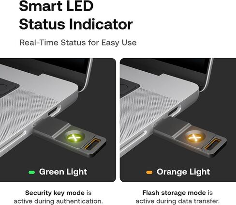 مفتاح أمان SecuX PUFido® Drive Clife USB C مع تقنية PUF ومحرك أقراص فلاش مدمج، أجهزة معتمدة من FIDO2 U2F، أمان غير قابل للاستنساخ لتسجيل الدخول بدون كلمة مرور ومصادقة 2FA (1) in Kuwait
