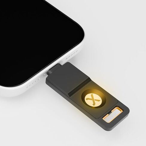 مفتاح أمان SecuX PUFido® Drive Clife USB C مع تقنية PUF ومحرك أقراص فلاش مدمج، أجهزة معتمدة من FIDO2 U2F، أمان غير قابل للاستنساخ لتسجيل الدخول بدون كلمة مرور ومصادقة 2FA (1) in Kuwait