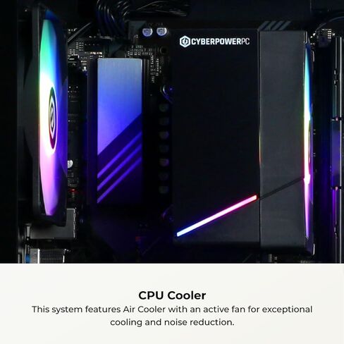 CyberPowerPC Gamer Xtreme Gaming PC, Intel Core i5-14400F 2.5GHz, GeForce RTX 5060 8GB, 16GB DDR5, 1TB PCIe 4.0 SSD, WiFi Ready & Windows 11 Home (GXiVR8060A47) in Saudi Arabia