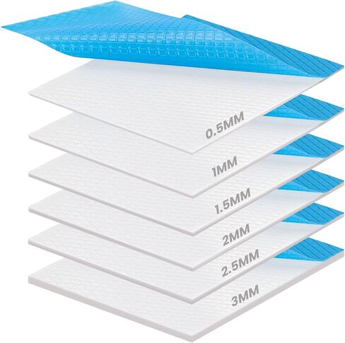 Thermal Pad for GPU, 100 x 100 x 1.0 mm, 21W/mK in Saudi Arabia