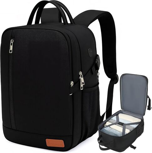 Lossga Travel Backpack, 18x14x8 Spirit Airlines Personal Item Travel Bag, Carry On Backpack Flight Aproved, Weekender Bags for Women and Men, 30L Water Resistant Lightweight Travel Backpacks in Saudi Arabia
