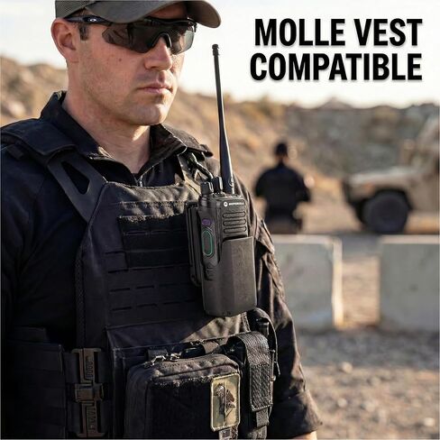 Zeadio Two-Way Radio Holster for Motorola APX6000/APX8000 – Tactical MOLLE Walkie Talkie Case, Durable Radio Holder in Saudi Arabia
