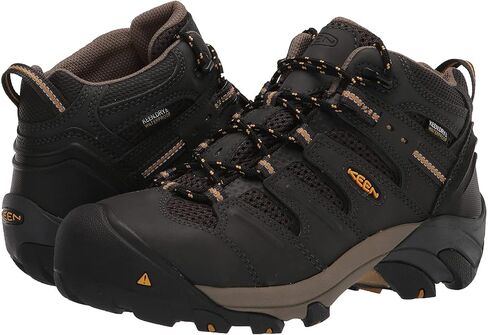 KEEN Utility Women's Lansing Mid Height Steel Toe Waterproof Work Boots in Saudi Arabia