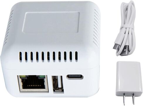 خادم الطباعة NP330 USB 2.0 يدعم منفذ RJ45 LAN بسرعة 10/100 ميجا بت في الثانية لهواتف Android وطابعة الكمبيوتر فقط خادم الطباعة الصغير NP330 USB 2.0 وخادم الطباعة السهل مع in Kuwait