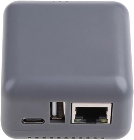 خادم الطباعة NP330 USB 2.0 يدعم منفذ RJ45 LAN بسرعة 10/100 ميجا بت في الثانية لهواتف Android وطابعة الكمبيوتر فقط خادم الطباعة الصغير NP330 USB 2.0 وخادم الطباعة السهل مع in Kuwait